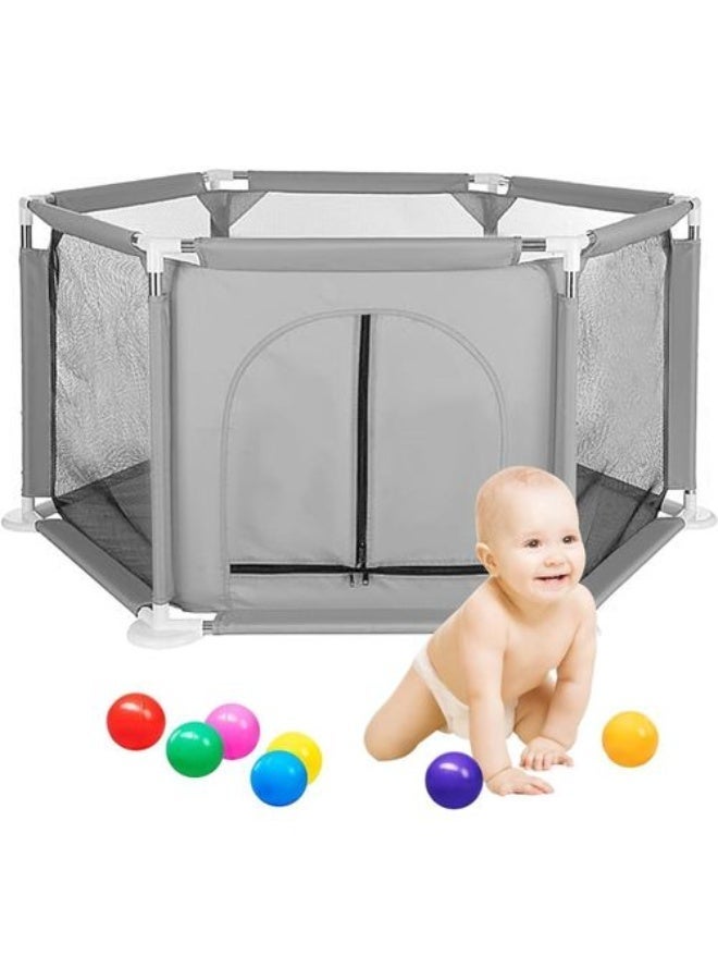 Hexagonal playground for babies and toddlers - Image 1